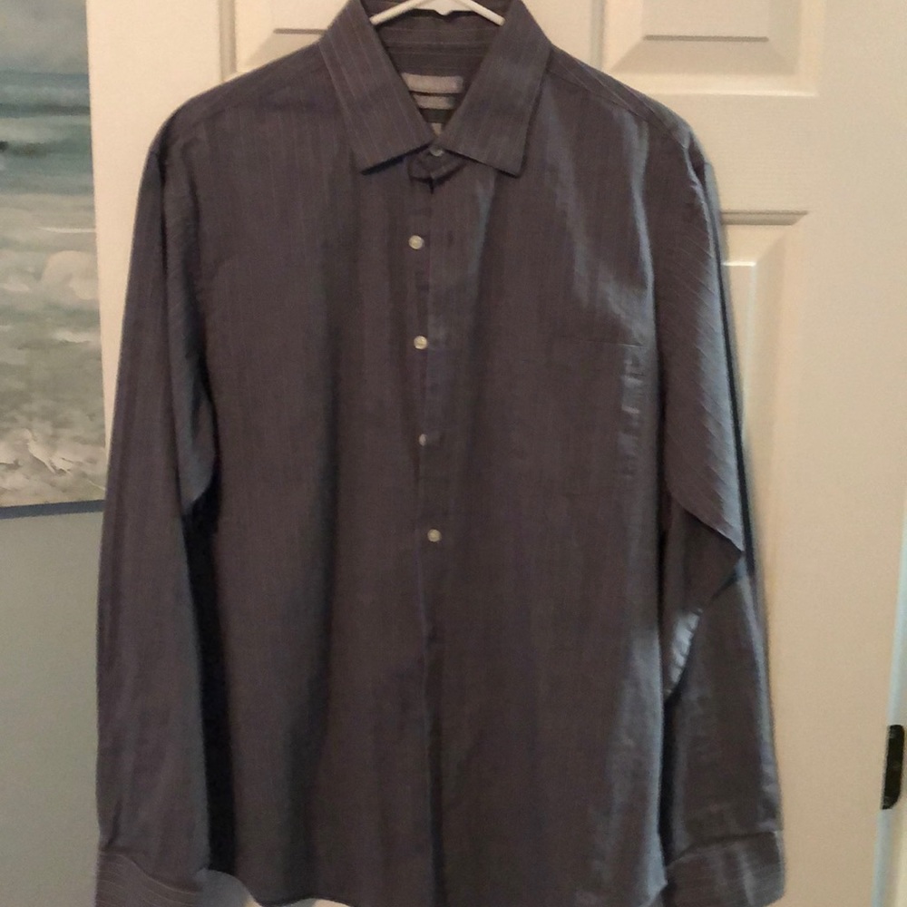 VanHeusen fitted 16.5 36/37 men’s dress shirt